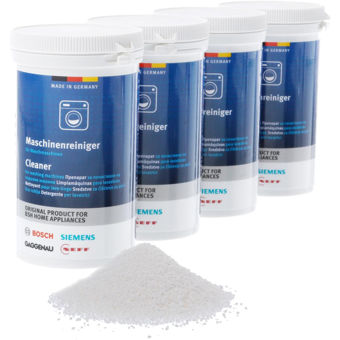 Reinigingsmiddel voor wasmachines - 4 stuks - 200 gram 00311928