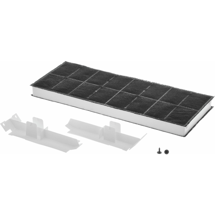 Koolstoffilter voor recirculatie afzuigkappen Afmetingen: 430 x 17 x 2,3 cm. (LXBXH) 00352953 - DHZ3400
