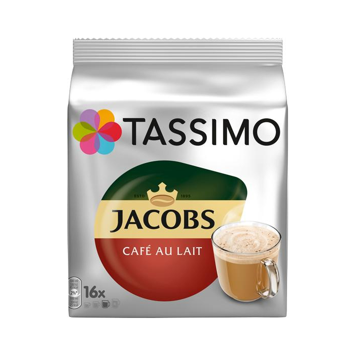 Tassimo Koffie T-Discs: Jacobs Café "Au Lait Classic" 00577116