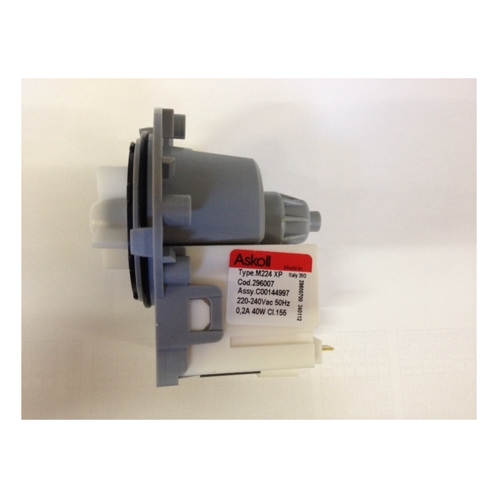 Universele Magneet afvoerpomp voor wasmachine en vaatwasser  witgoedpartsnr: 001690