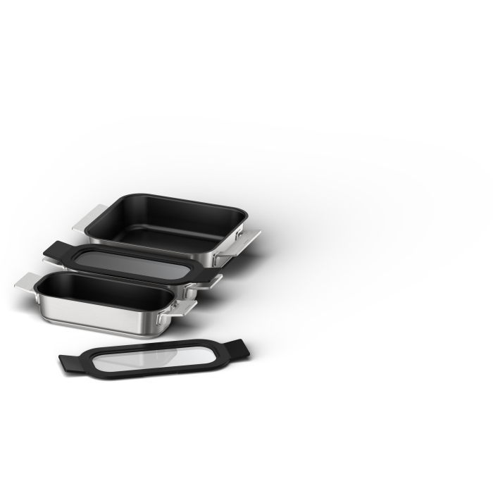 Flex pannenset geschikt voor inductie, 3 stuks 17007732