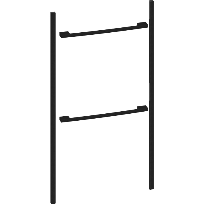 Flex Design Kit voor naadloze combinatie, 105 cm, diepzwart, voor een Fullsize oven & een Compacte oven SC FlexDesign DB 105 60 + 45 17007801