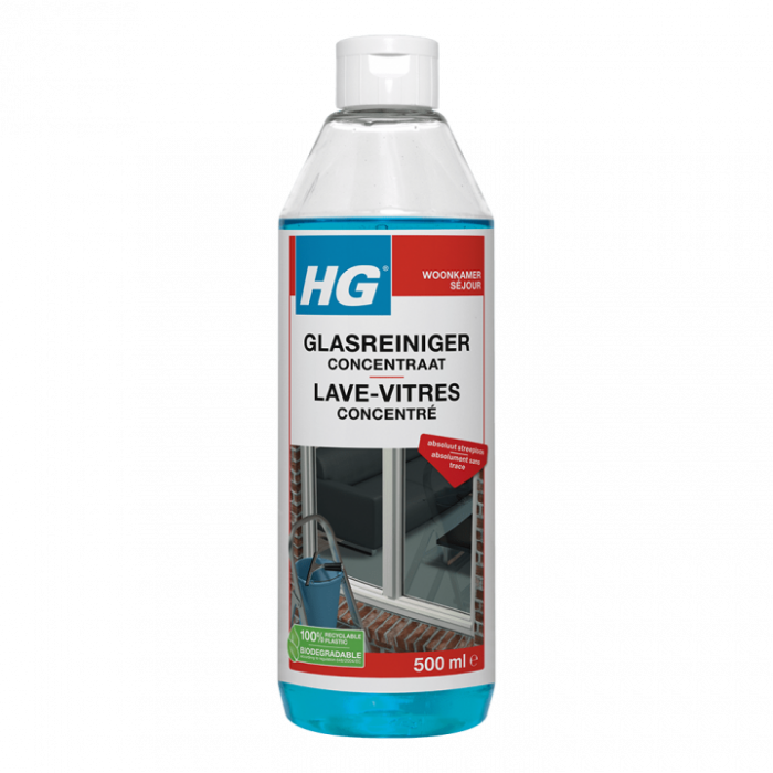 HG glazenwasserRaamreiniger voor streeploos schone ramen 297050100
