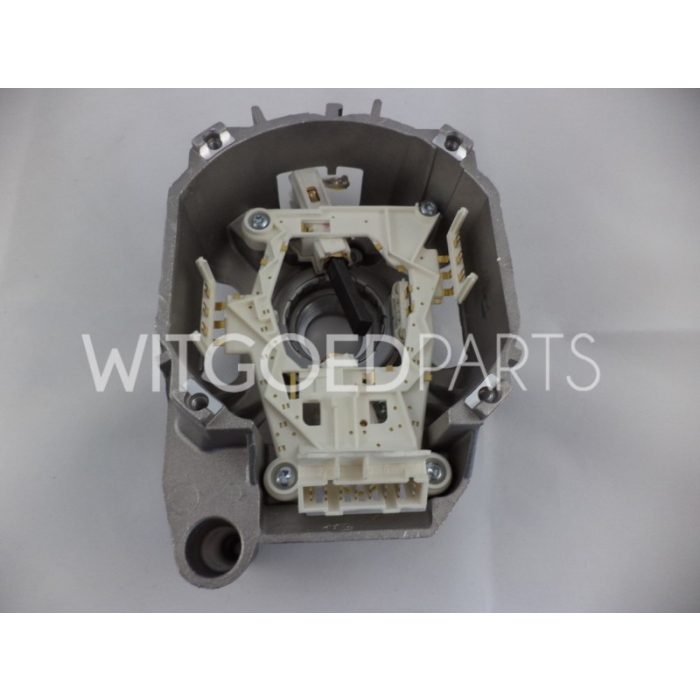 Bosch / Siemens Koolborstel in motorhuis 8 contacten voor wasmachine witgoedpartsnr: 496875