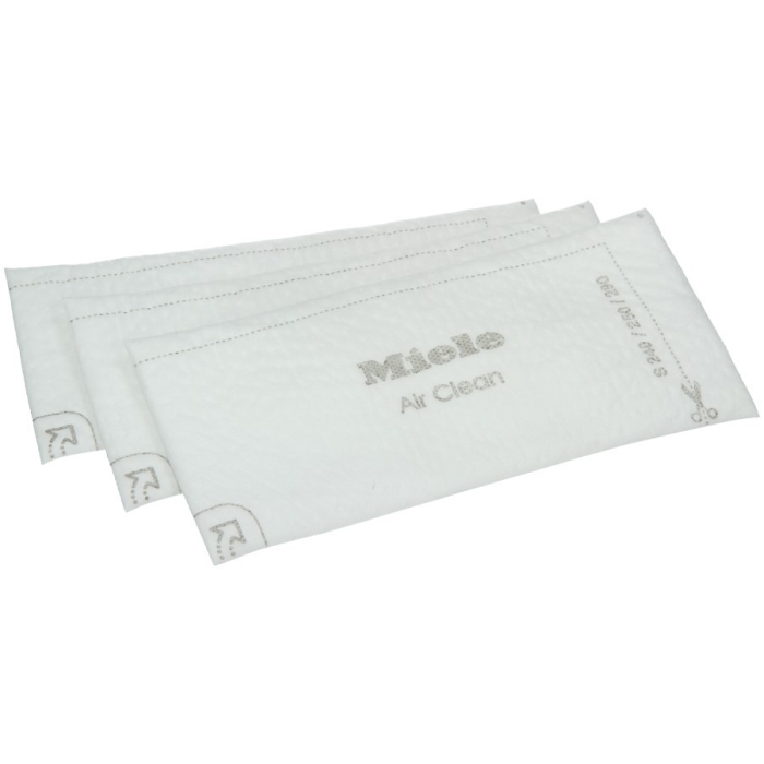 Miele filter super air clean 3 stuks voor stofzuiger - 3944711