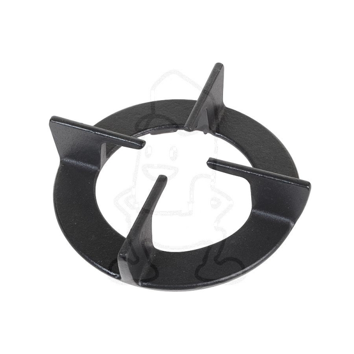 Ariston / Blue air pannendrager zwart rond 75mm - 260599