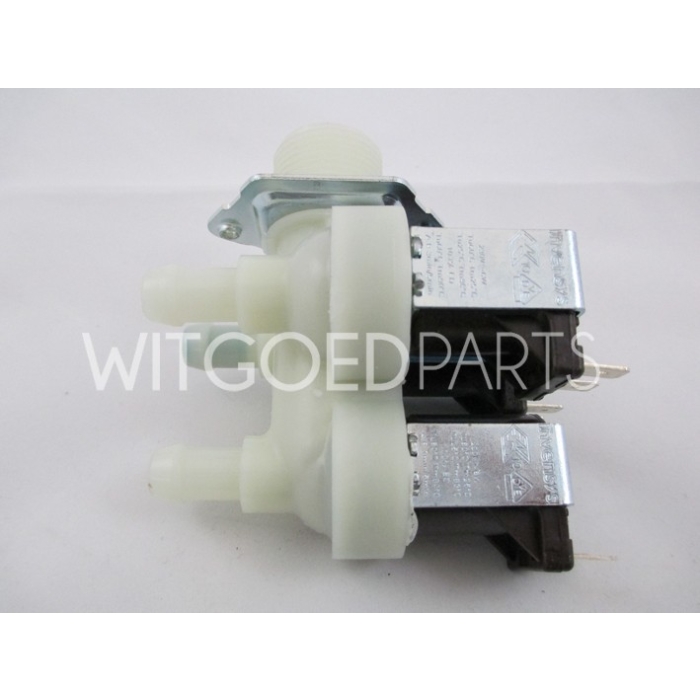 Inlaatventiel drievoudig haaks dunne tuit voor wasmachine witgoedpartsnr: alt4 Miele W700 W800 W900