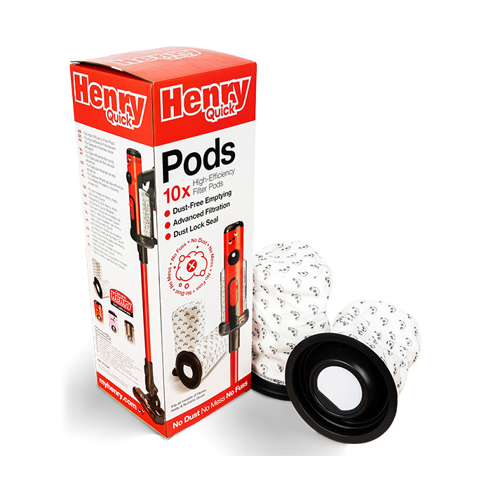 10 stuks Numatic Pods Quick steelstofzuiger