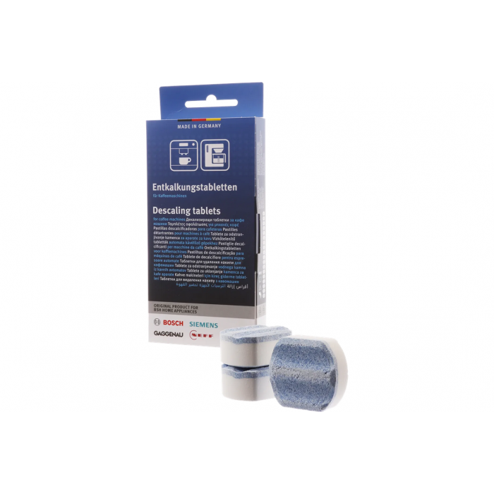 Siemens Bosch Gaggenau  Ontkalkingstabletten geschikt voor koffie volautomaten- 3x 36 gram 00312445