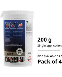 Reinigingsmiddel voor wasmachines - 4 stuks - 200 gram 00311928