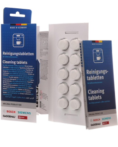 Reinigingstabletten voor koffie- en espressomachines en waterkokers 00312502