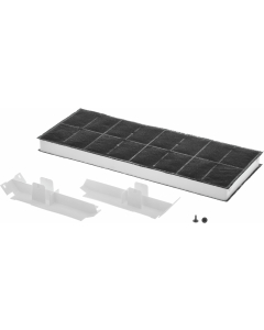 Koolstoffilter voor recirculatie afzuigkappen Afmetingen: 430 x 17 x 2,3 cm. (LXBXH) 00352953 - DHZ3400