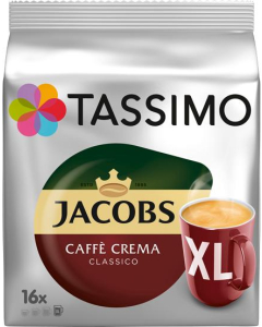 Tassimo Koffie T-Discs: Jacobs Cafe Creme Classico XL 00467143