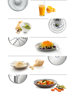 VeggieLove Plus Lifestyle-set geschikt voor MUM Keukenmachines 00579572 - MUZ9VLP1