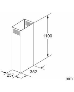 Schachtverlenging 1100 mm (eilandkappen) 00704539 - DHZ1246