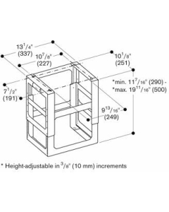 Montagerekverlengstuk 00704640 - DHZ1251