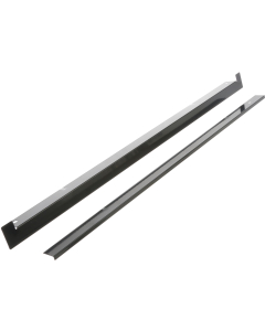 Set decorstrips zwart (onderkant oven) 11013787 - HEZ660060