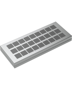 regenereerbaar cleanAir koolfilter (levensduur 10 jaar) voor recirculatie startset vlakschermkappen 11023685 - DWZ0IT0P0