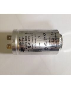 Zanussi / AEG condensator 8uF voor wasdroger  witgoedpartsnr: 1250020334