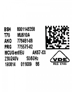 Bosch / Siemens Inverter 11032419