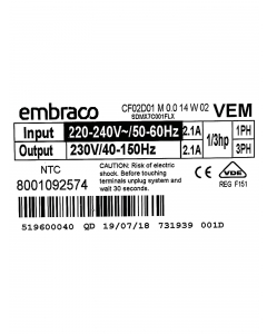 Bosch / Siemens Inverter 12025358