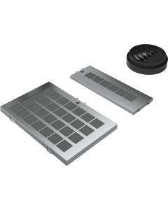 startset incl. regenereerbaar koolfilter (levensduur 10 jaar) voor verticale wandschouwkappen, zonder gebruik van schacht 17000785 - DWZ0AF0R0