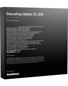 Ontkalkingstabletten voor stoomovens - 4x 120gr 17002490