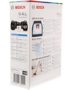 Stofzakken voor stofzuigers - Type G All - 4 stuks - BBZ41FGALL 17003048 - BBZ41FGALL