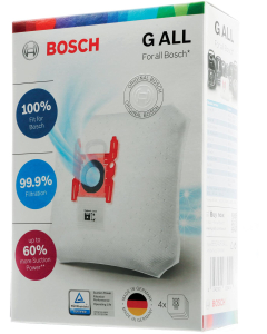 Stofzakken voor stofzuigers - Type G All - 4 stuks - BBZ41FGALL 17003048 - BBZ41FGALL