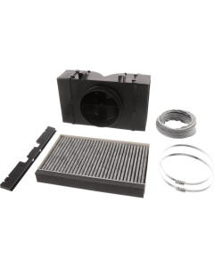 CleanAir recirculatie startset met anti-vis filter (levensduur 6 - 12 maanden) voor iQ500/700 wandschouwkappen 17006606