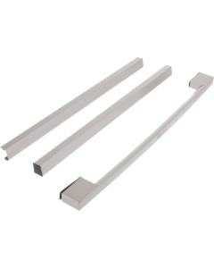 Flex Design Kit, 45 cm, Metallic zilver, voor een enkele Compact Oven FlexDesign MS 45 Compact/MW 45 17007786
