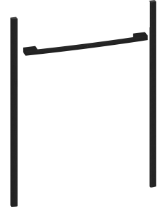 Flex Design Kit voor naadloze combinatie, 75 cm, diepzwart, voor een lade (verwarming, accessoire, vacuüm) en een grote oven SC FlexDesign DB 75 WD 14 + 60 17007793