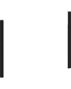 Flex Design Kit, 45 cm, diepzwart, voor één koffiezetapparaat FlexDesign DB 45 KVA Koffie 17007838