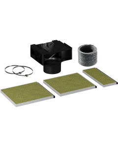 Clean Air Plus recirculatieset voor afzuigkappen inclusief 3 filters 17008044