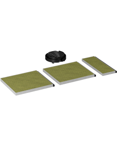 Recirculatieset Clean Air Plus voor afzuigkappen, inclusief 3 filters 17008048