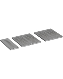 Regenereerbaar koolstoffilter voor afzuigkappen, 3 stuks 17008138