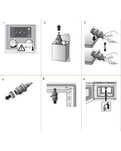 Gaggenau reinigingscartridges - set van 4 stuks 17008338