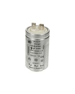Zanussi / AEG condensator 9uF voor wasdroger witgoedpartsnr: 1250020227