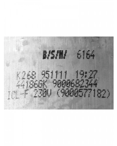 Bosch / Siemens Ventilatormotor 12005159