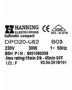 Bosch / Siemens Afvoerpomp 00146083 ORIGINEEL