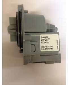 AEG /Electrolux/ Zanussi afvoerpomp voor wasmachine origineel  Witgoedpartsnummer: 1326630009