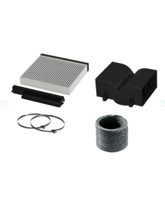 Bosch Siemens Clean Air recirculatieset, standaard uitrusting 17006603