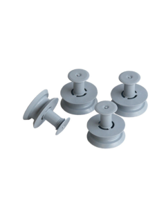 Bauknecht / Whirlpool Korfwieltje voor vaatwasser 4 stuks Witgoedpartsnr: 481252888113