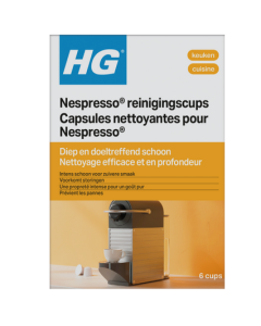 HG reinigingscups voor Nespresso machines - 678000100