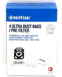 Nilfisk originele stofzakken incl motor filter - 1470286500