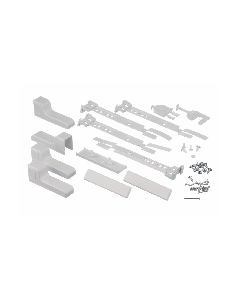 BEVESTIGINGSSET Bosch/Siemens 00491367